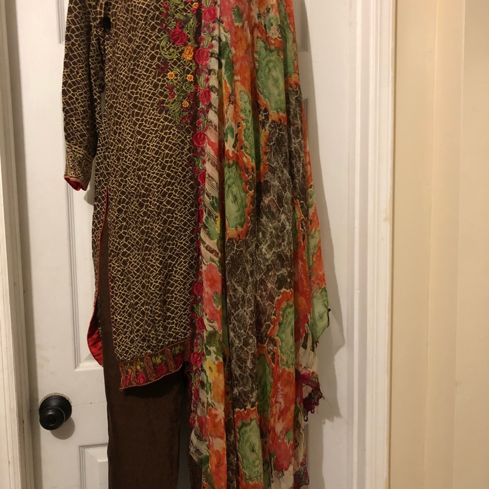 Pakistani Indian Shalwar Kameez - image 6